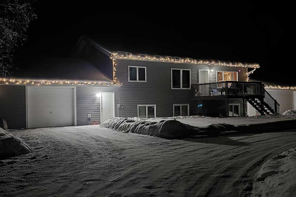 הוילה North Pole Escape With Deck And Aurora Lights Views! מראה חיצוני תמונה